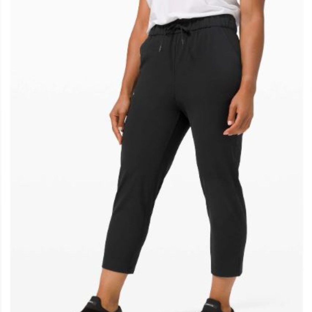 FLASH SALE - $20.00 - Lululemon - Keep Moving Crop in Black